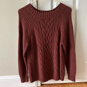 American Eagle xs burnt orange sweater